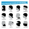 Custom MTB Mountain Bike Bandana Neck Warmer