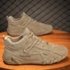 Waterproof Sneakers Lace Up Leather Casual Sneakers