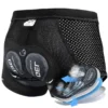 X-TIGER Men's Cycling Underwear with 5D Gel Cushioned