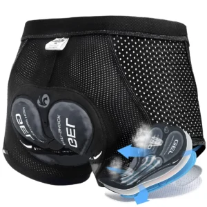 X-TIGER Men's Cycling Underwear with 5D Gel Cushioned