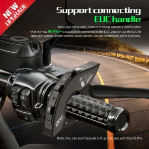 EJEAS V6 PRO+/PLUS Motorcycle Helmet Bluetooth Walkie Talkie