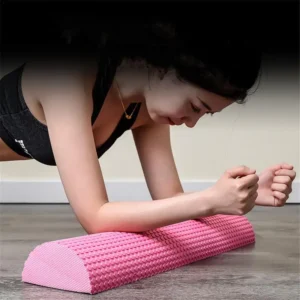 Half Round 30-45cm EVA Massage Foam Roller Yoga Pilates Fitness Balance Pad