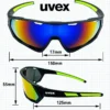 Uvex Polarized Cycling Glasses Outdoor Sports Bike Eyewear
