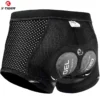 X-TIGER Men's Cycling Underwear with 5D Gel Cushioned