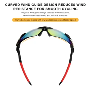 RIDERACE Sports Men Sunglasses Road Bicycle Glasses