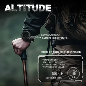 NORTH EDGE APACHE-46 Men Digital Watch Outdoor Sports Running Swimming