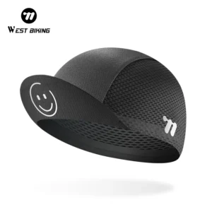 WEST BIKING Cycling Cap With Brim Sun Protection Summer Breathable Sports Quick Dry