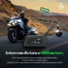 EJEAS V6 PRO+/PLUS Motorcycle Helmet Bluetooth Walkie Talkie