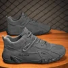 Waterproof Sneakers Lace Up Leather Casual Sneakers