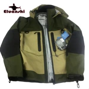 ELUANSHI Waterproof Breathable  Fishing Clothes Wader Jacket